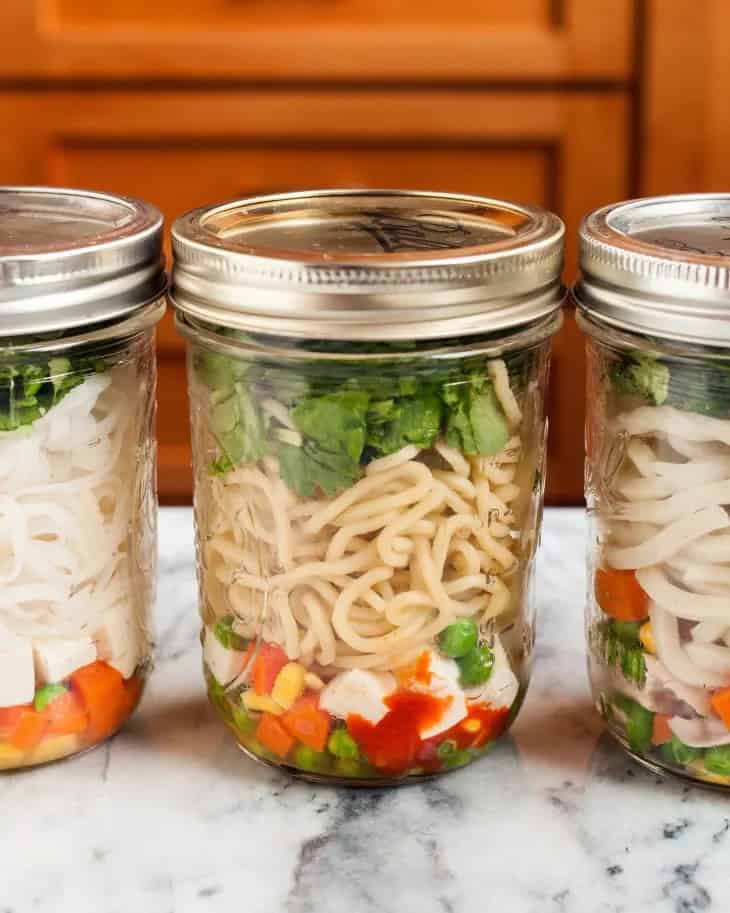 DIY Instant Noodle Cups