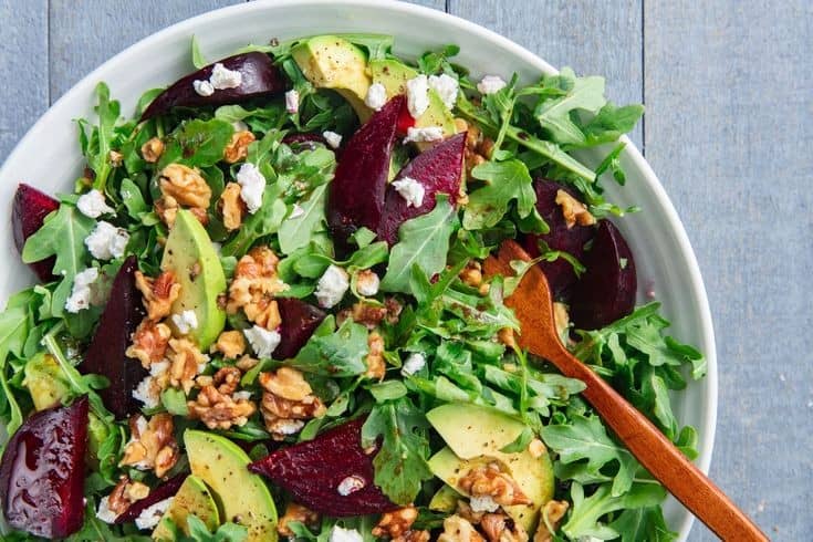 Beet Salad with Arugula