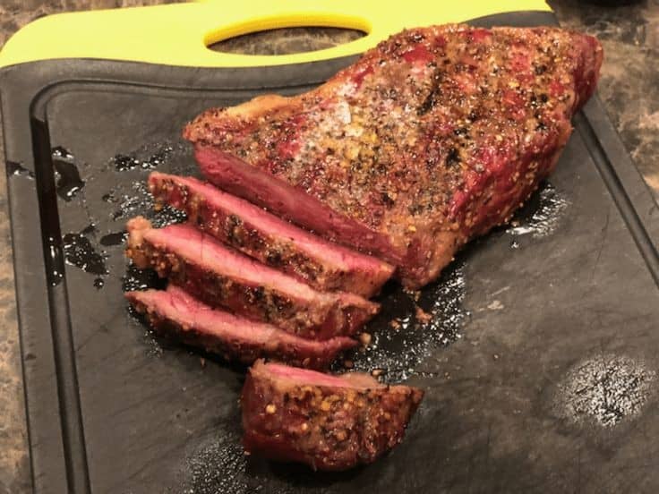 Traeger Smoked Bottom Round Roast Beef