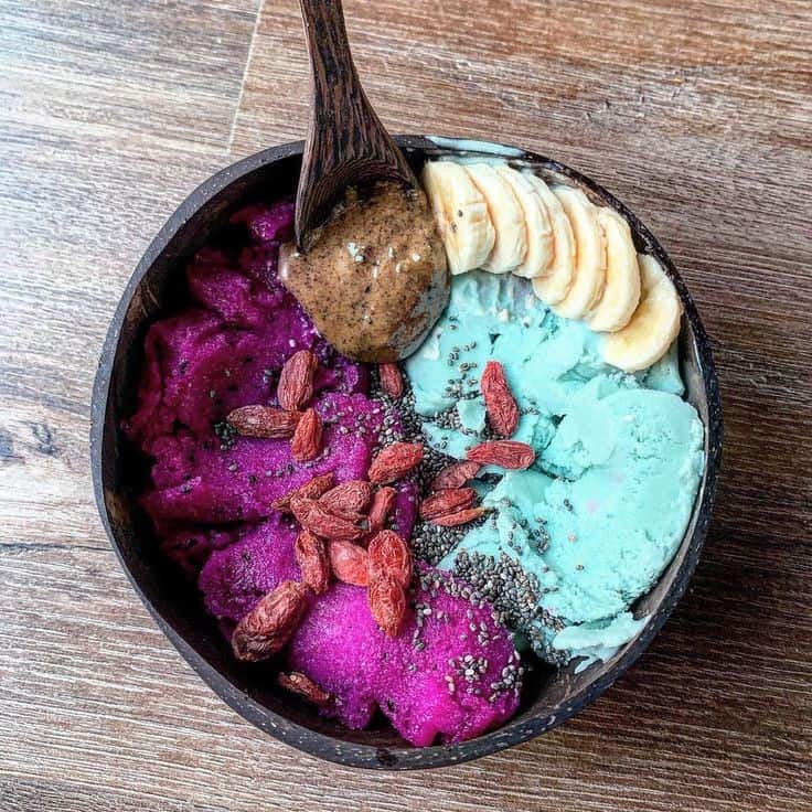 Dragon Fruit Blue Majik Bowl