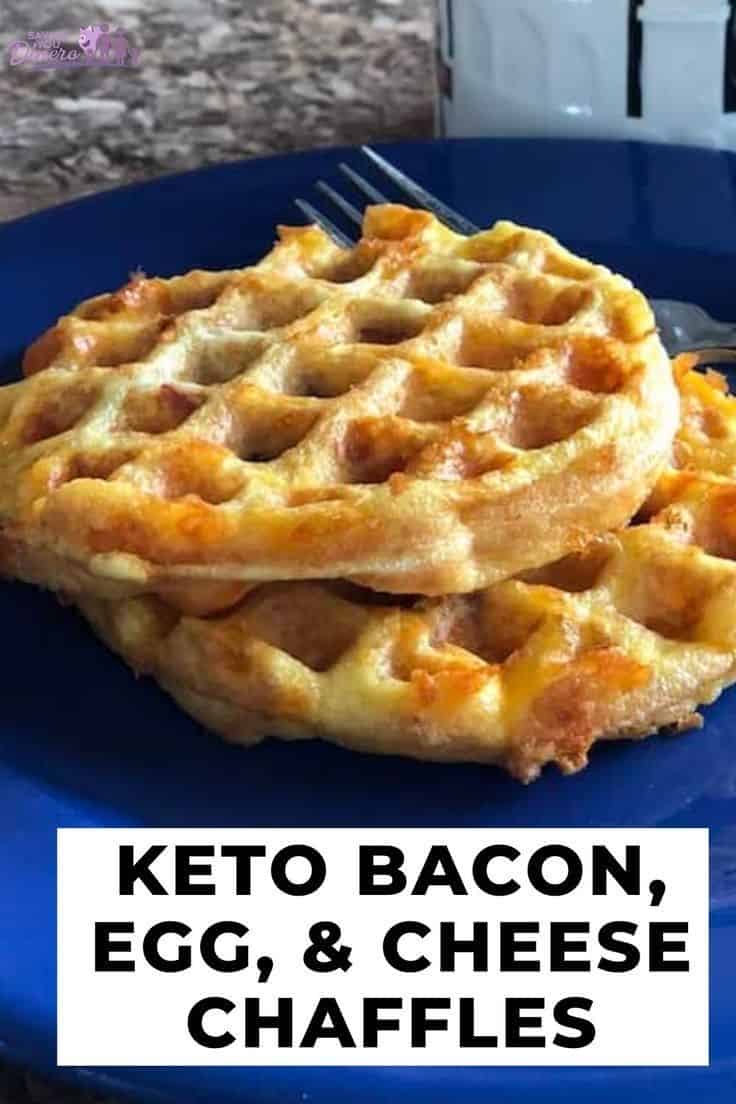 Keto Bacon, Egg, & Cheese Chaffles