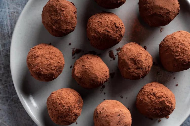 French Dark Chocolate Truffles