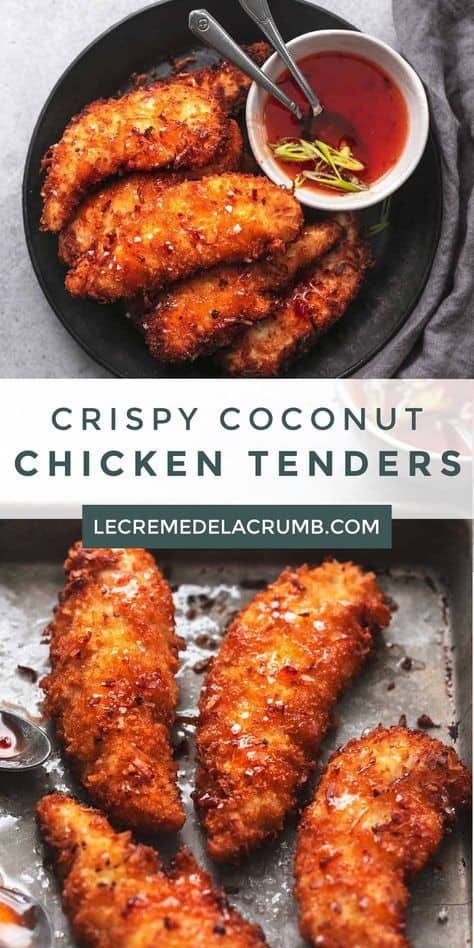 Crispy Coconut Chicken Tenders