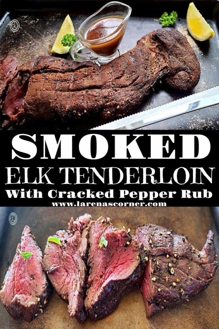 Dry-Rubbed Smoked Elk Tenderloin