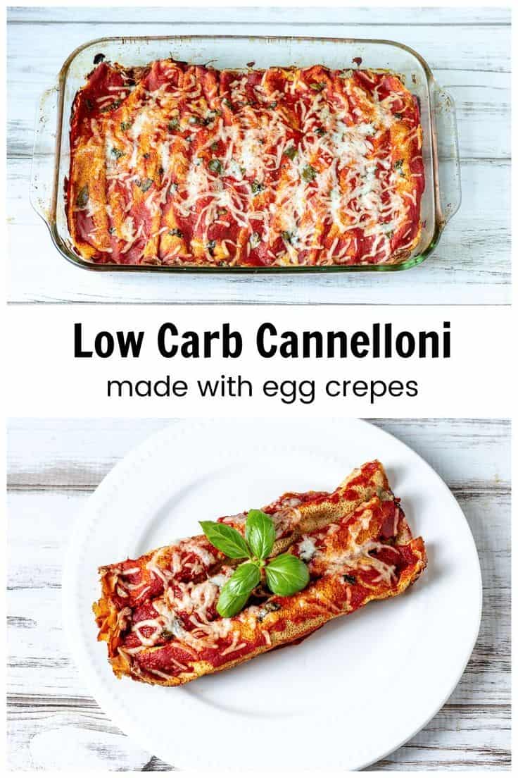 Low Carb Cannelloni With Crepini