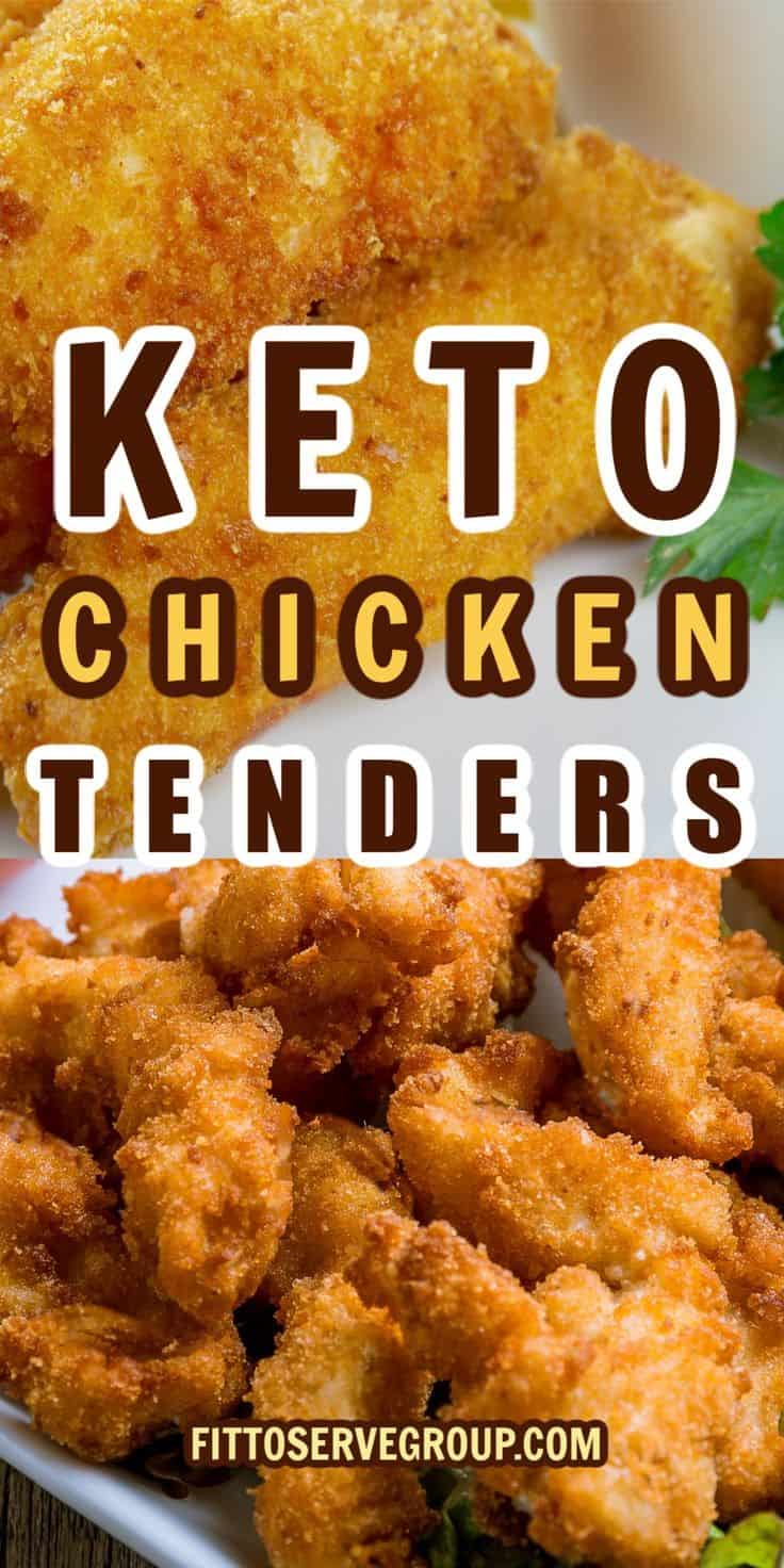 Keto Fried Chicken Tenders