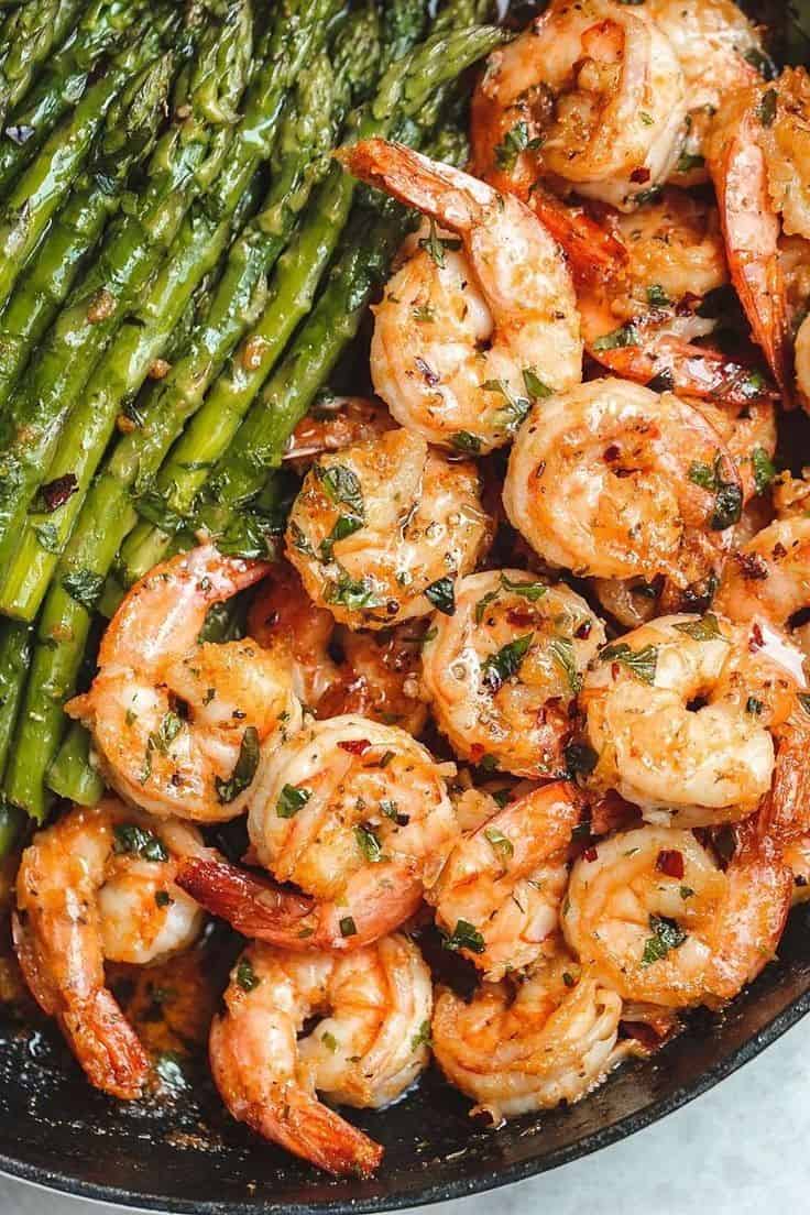 Sheet Pan Shrimp Fajitas