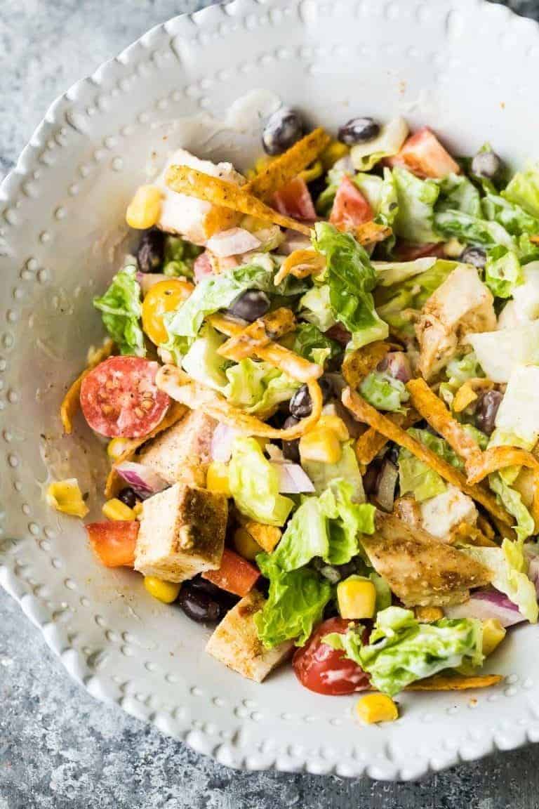 Southwestern Chopped Chicken Salad