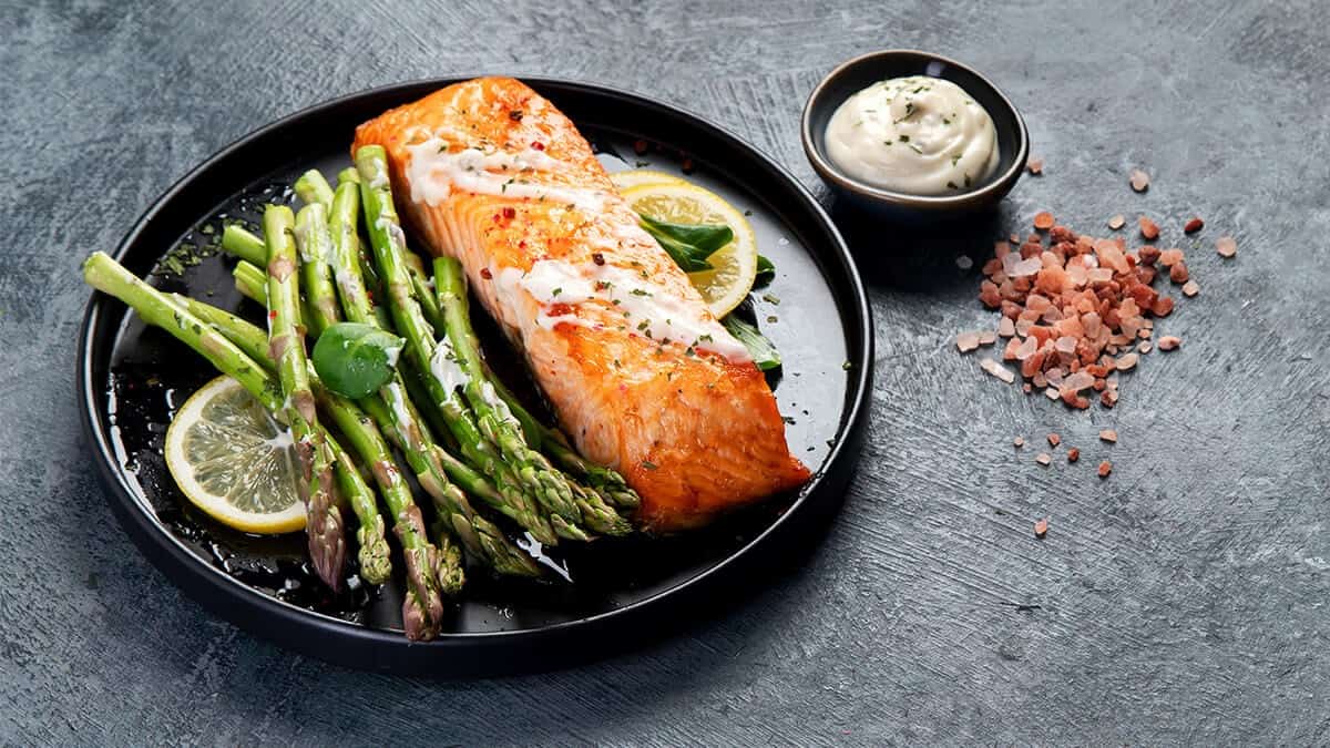 Seared Coho Salmon With Mixed Herb Pesto