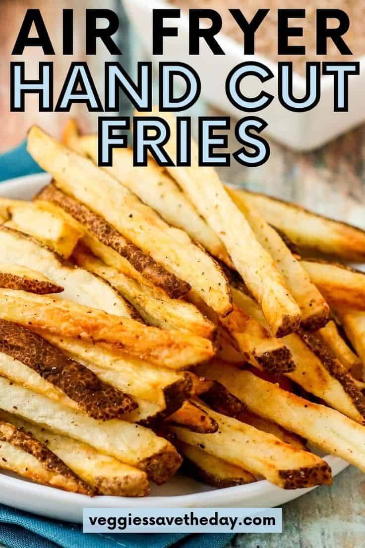 Air Fryer Hand Cut Fries With Seasoned Salt