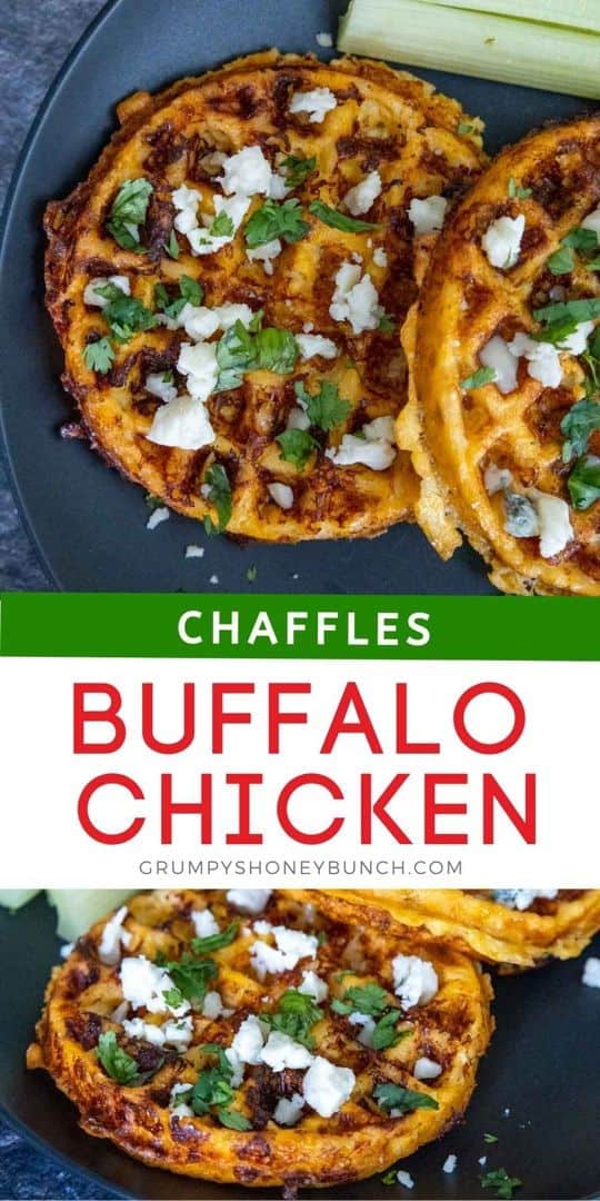 Buffalo Chicken Chaffles