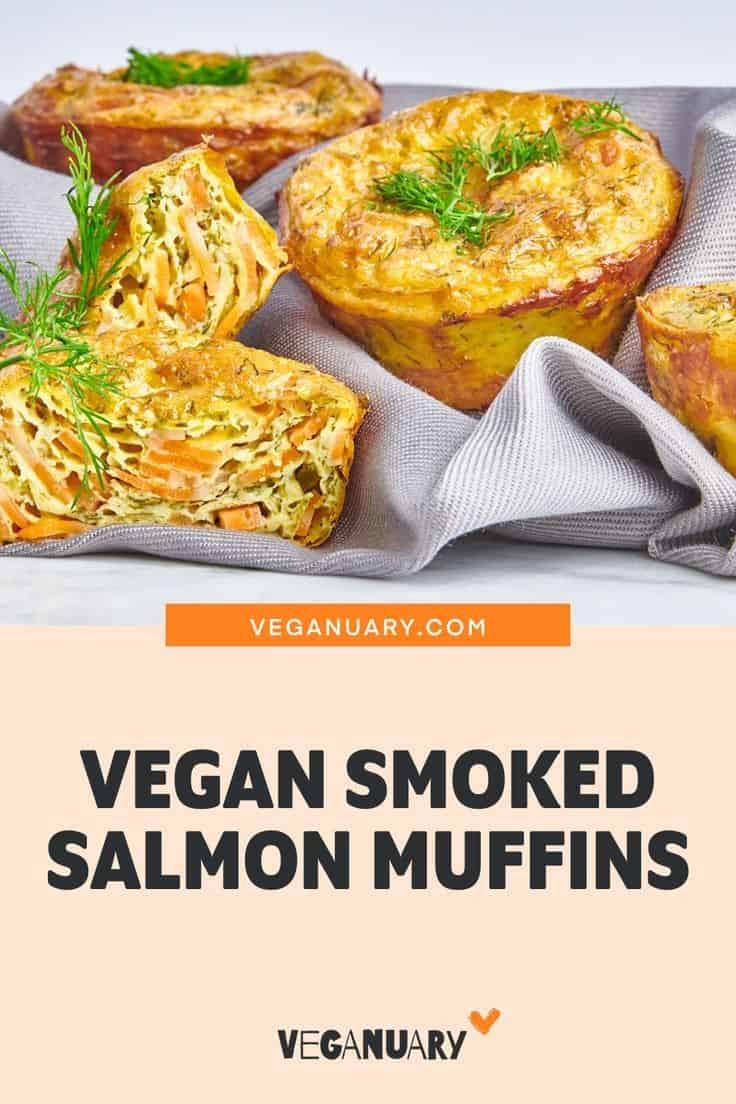 Vegan Smoked Salmon Muffins