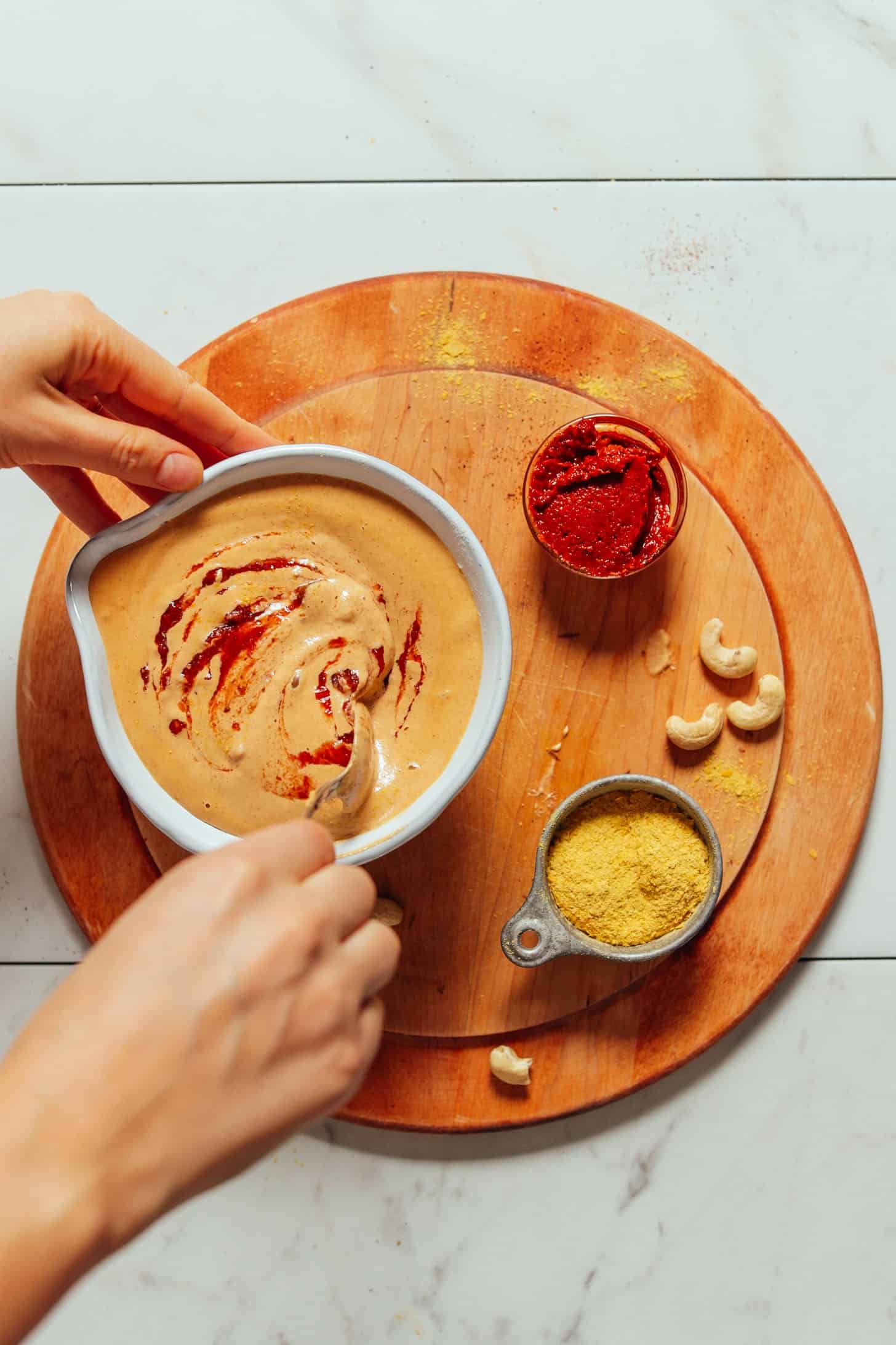 5-Minute Vegan Cashew Queso