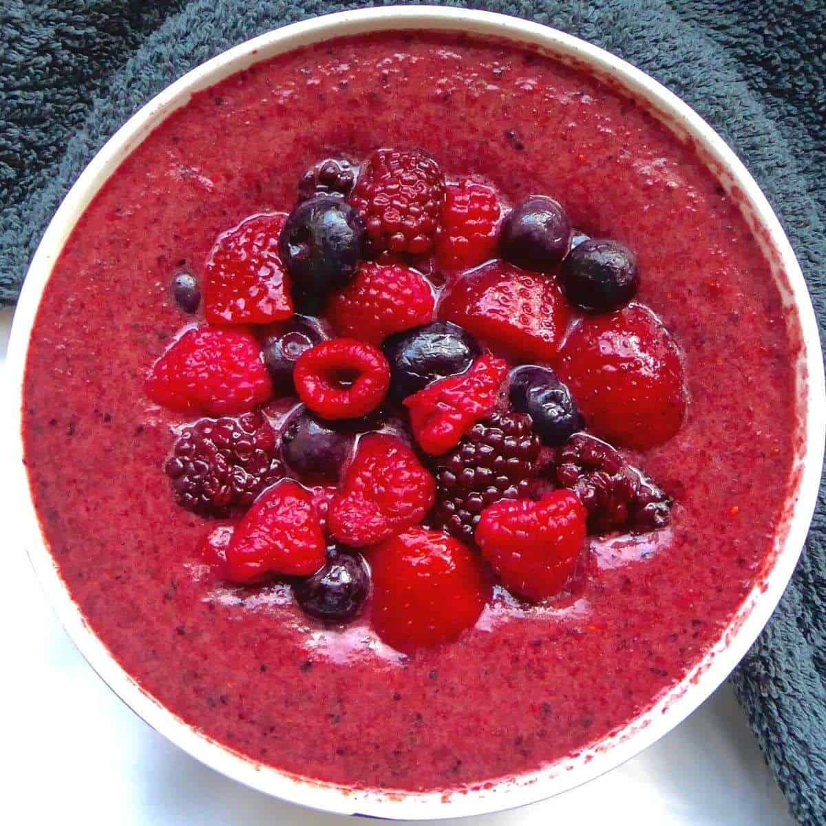 Smoothie Bowl – Immune Boosting Chaga Berry