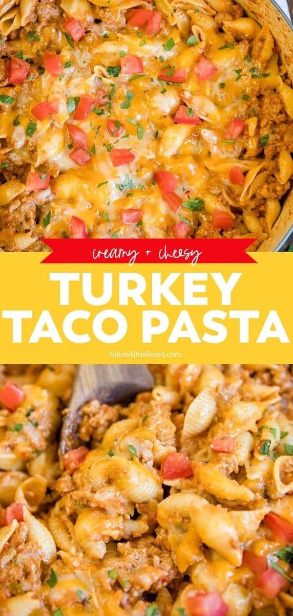 Turkey Taco Pasta