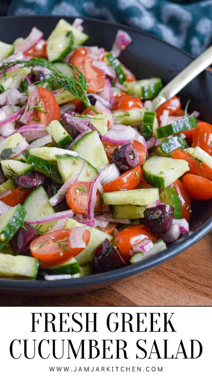 Greek Cucumber Salad