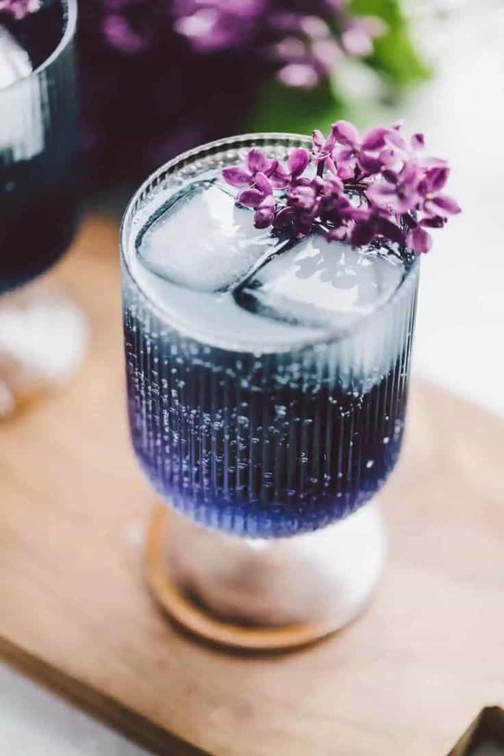 Violet & St Germain Spritz