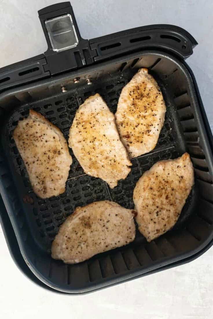 Thin Pork Chops In The Air Fryer