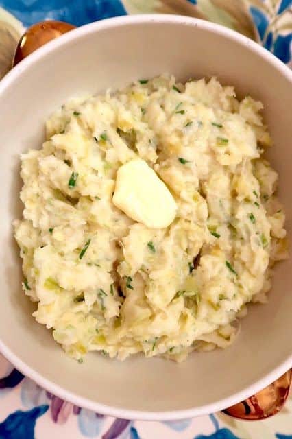 Colcannon: Irish Mash with Savoy Cabbage & Leeks