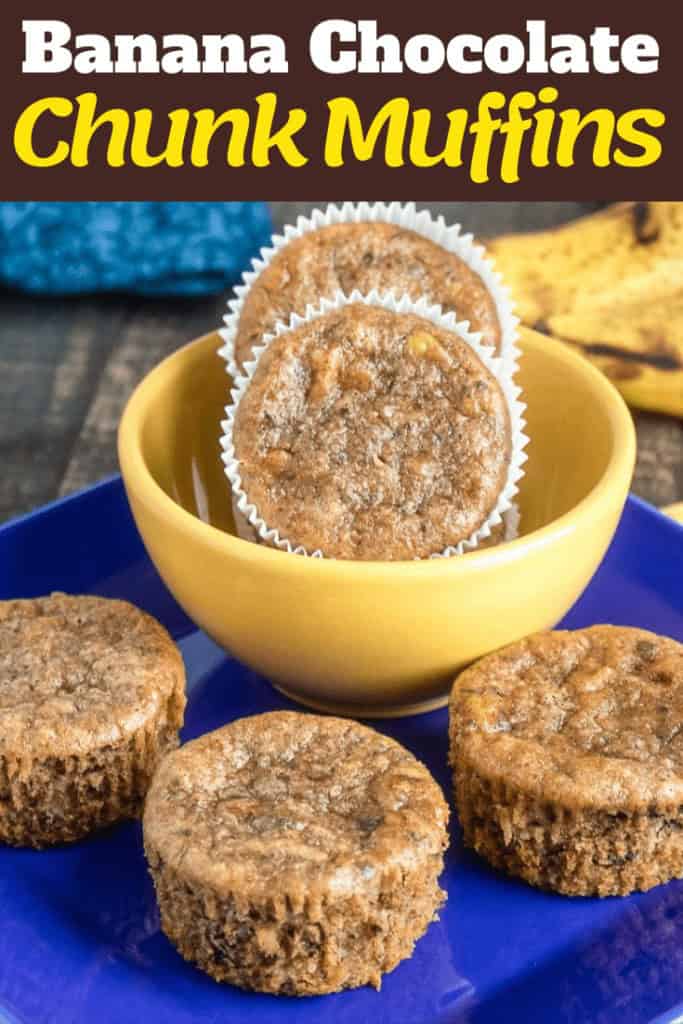 Banana Chocolate Chunk Muffins