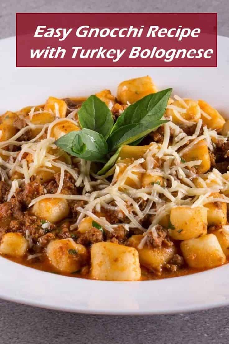 Gnocchi With Turkey Bolognese