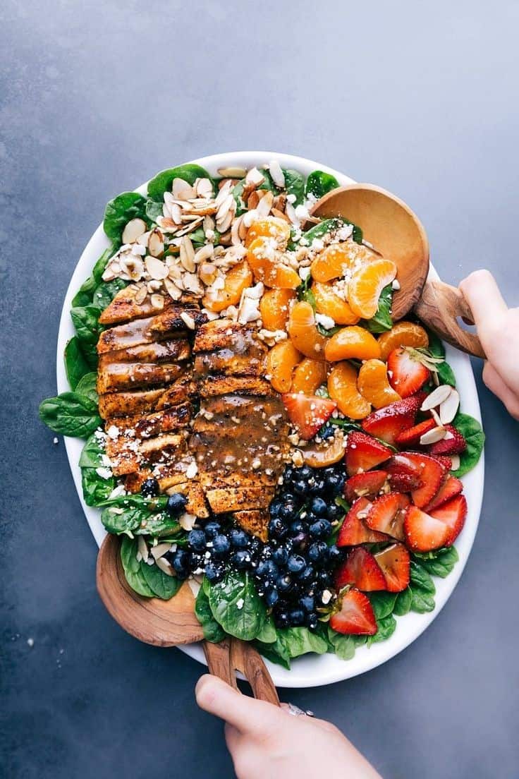 Spinach Berry Salad