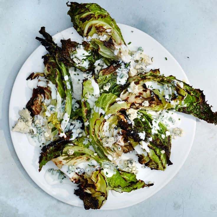 Savoy Cabbage Wedges With Buttermilk Dressing