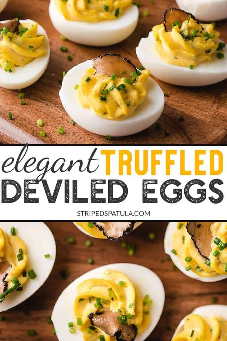 Truffled Deviled Eggs