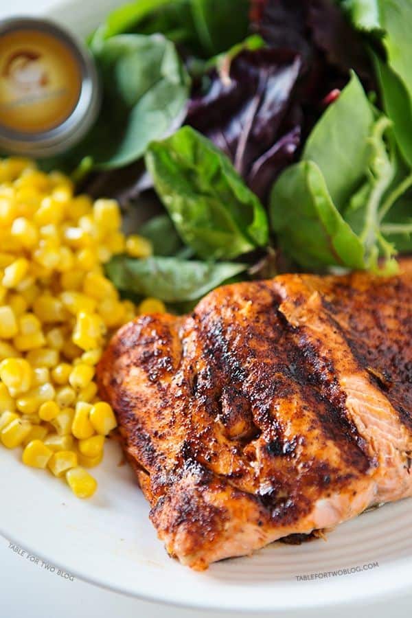 Grilled Coho Salmon