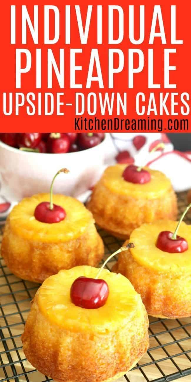 Mini Pineapple Upside-Down Cakes