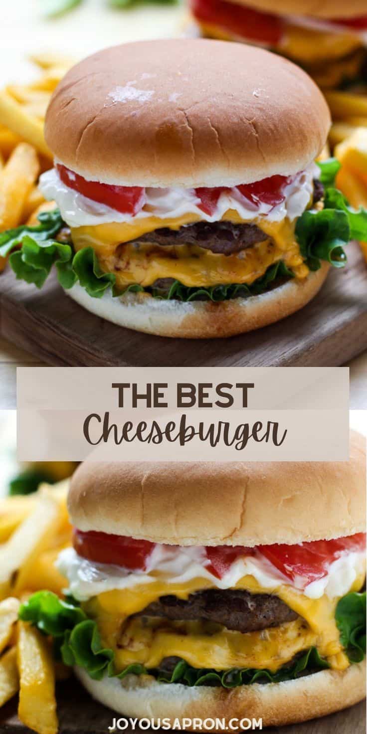 Ultimate Homemade Cheeseburger