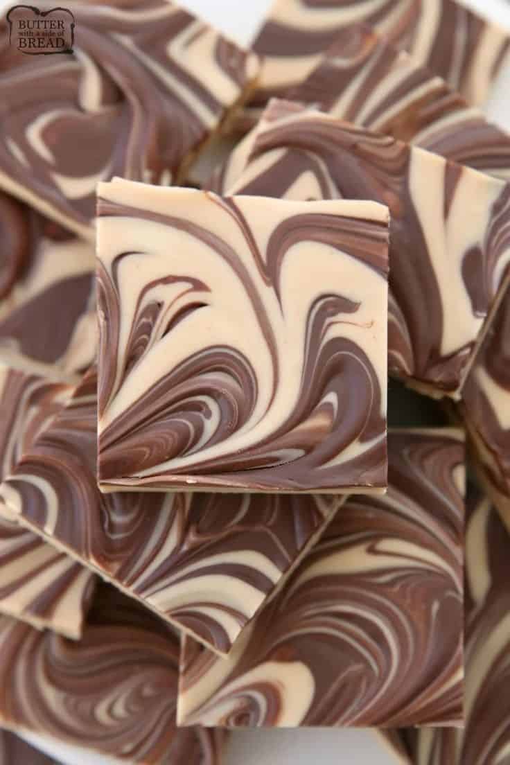 Creamy Kahlua Chocolate Fudge