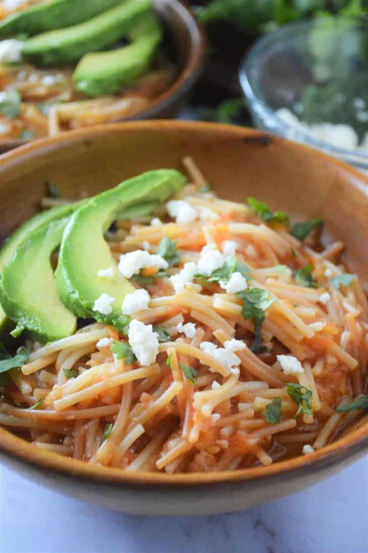 Sopa Seca de Fideo