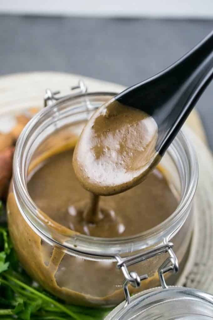 Black Garlic Vinaigrette