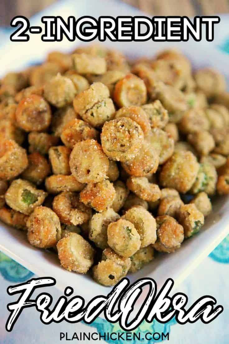 2-Ingredient Fried Okra