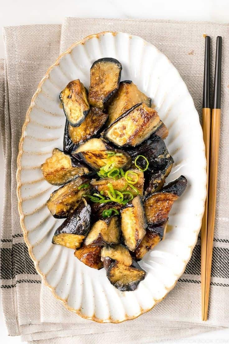 Stir Fry Miso Eggplant