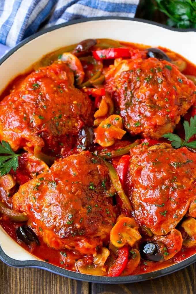 Chicken Cacciatore