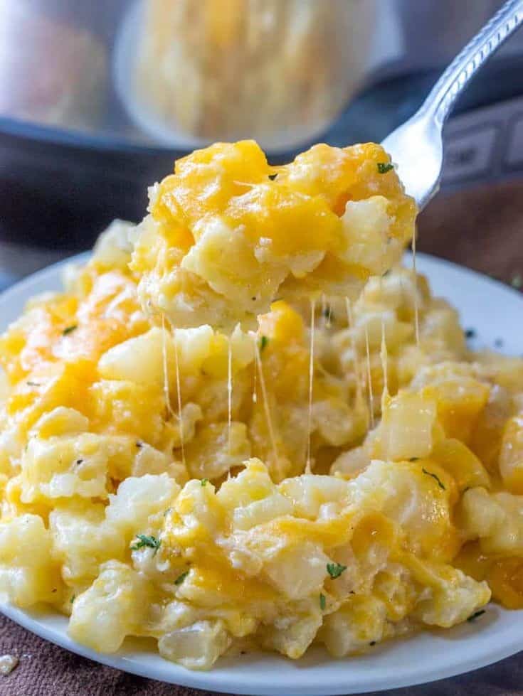 Crockpot Hamburger Potato Casserole