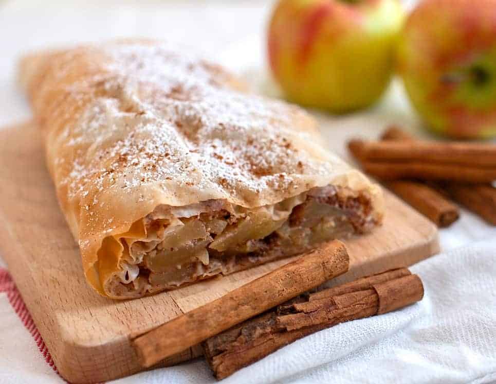 Northern Italian Apple Strudel