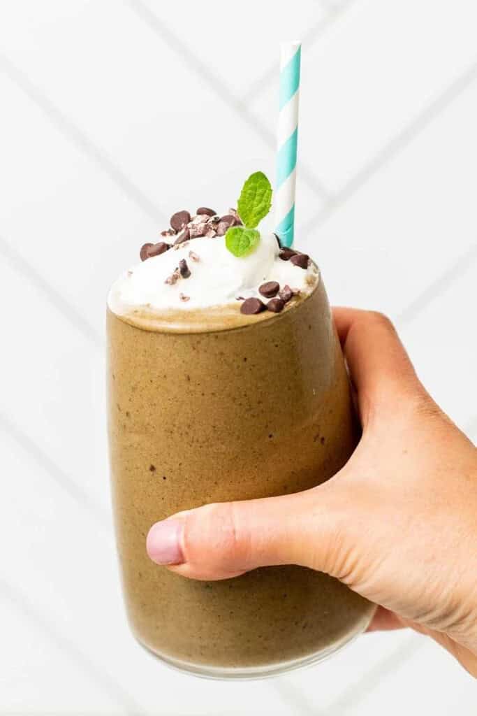 Java Chip Mocha Green Smoothie