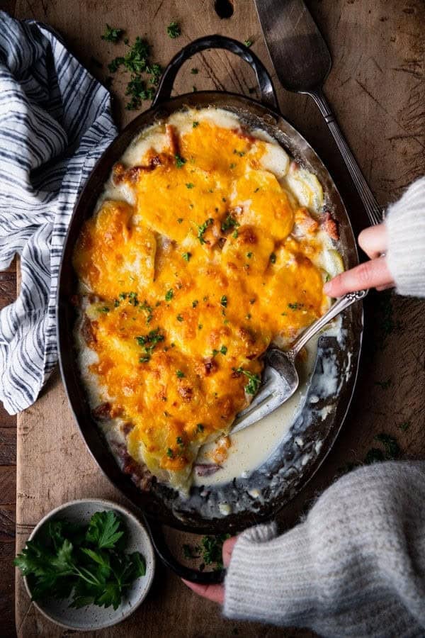 Scalloped Potatoes and Ham