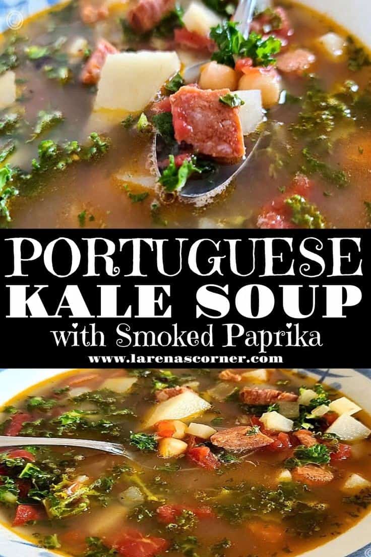 Portuguese Linguiça Kale Soup