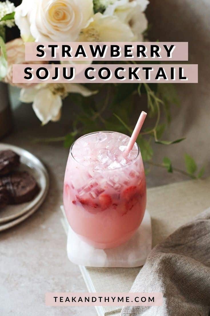 Strawberry Soju Cocktail