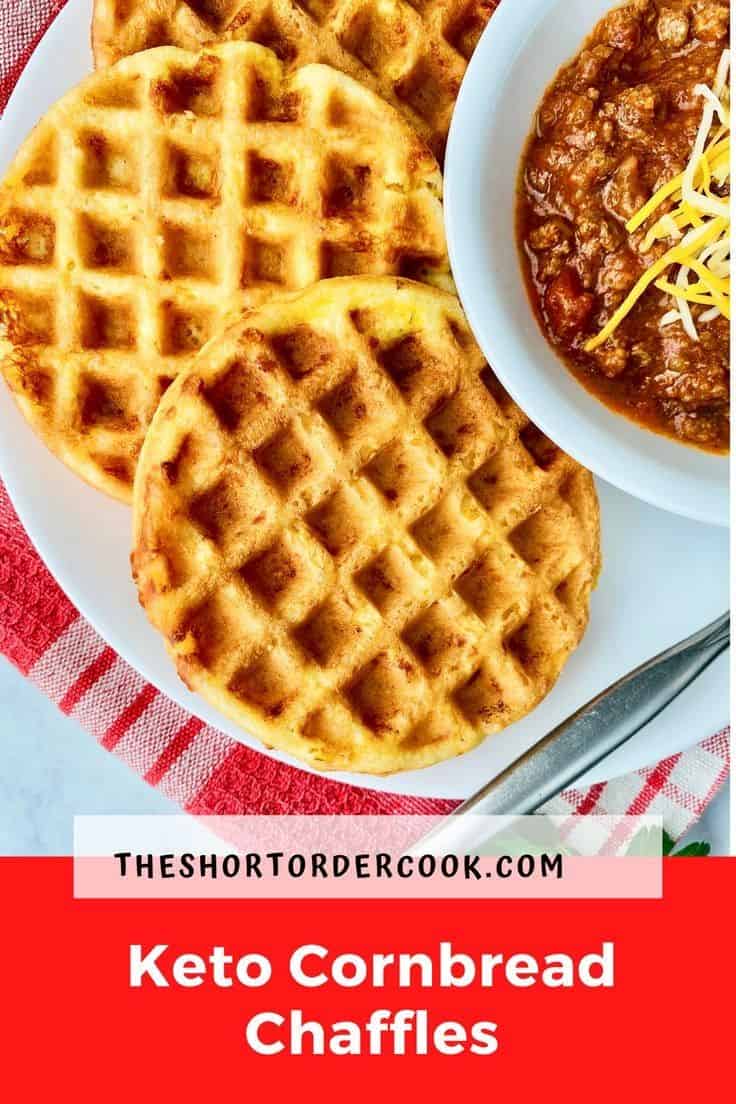 Keto Cornbread Chaffles