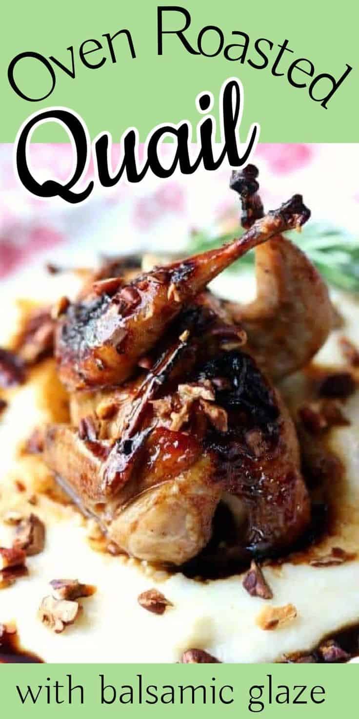 Oven Roasted Quail