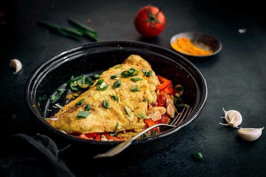 Vegan Chickpea Flour Omelette