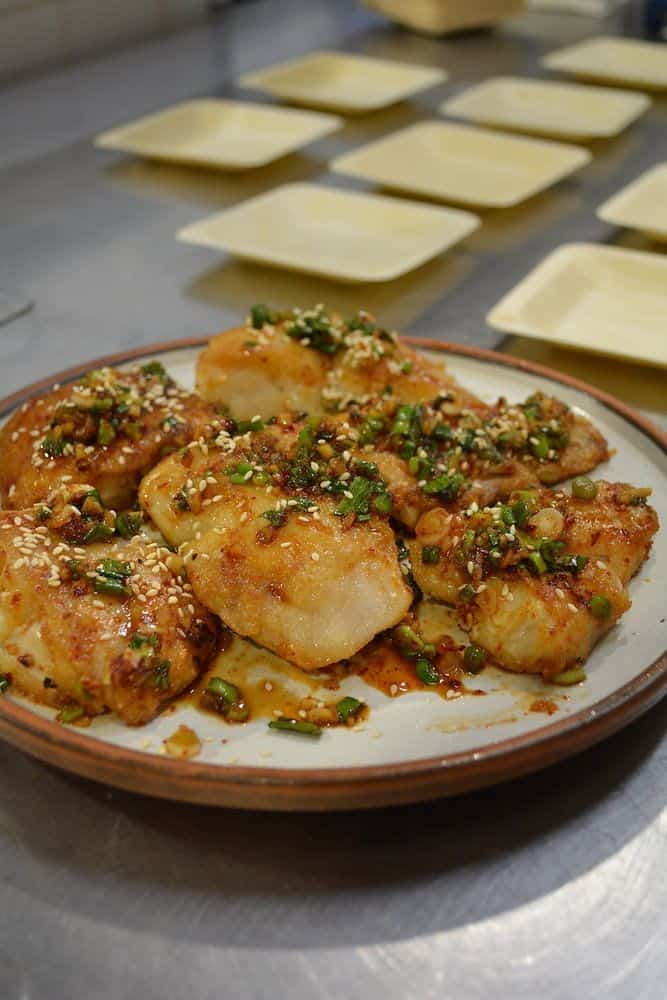 Korean-Inspired Pan Fried Golden Tilefish