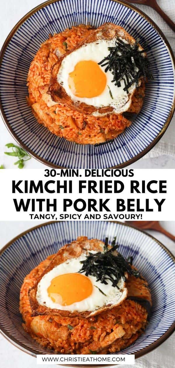 Pork Belly Kimchi Fried Rice