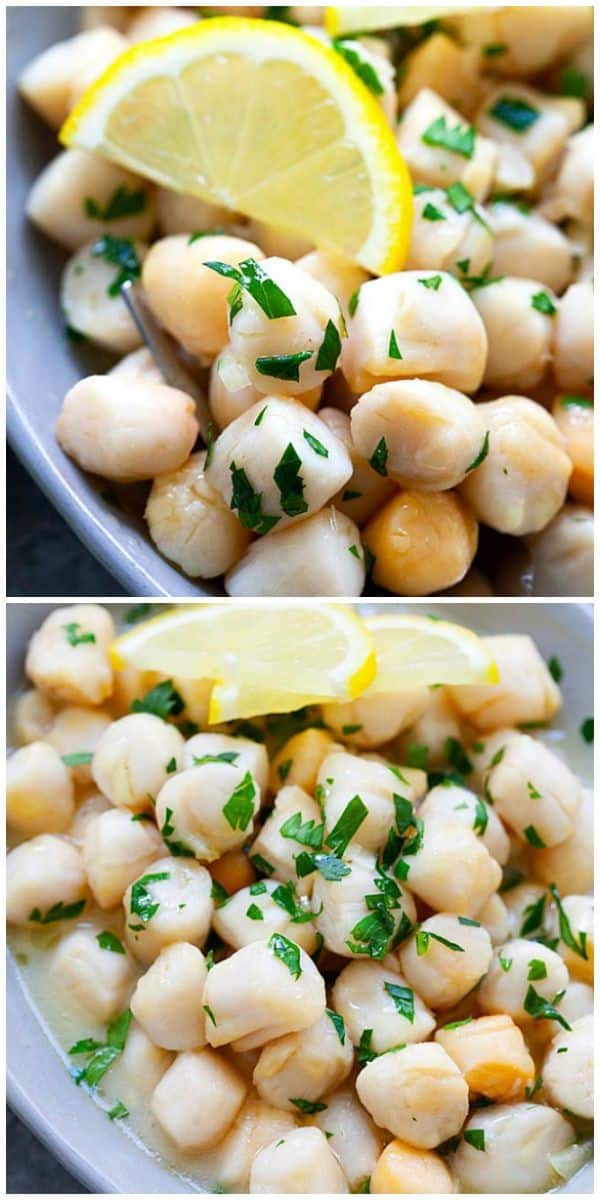 Lemon Butter Sauteed Scallops