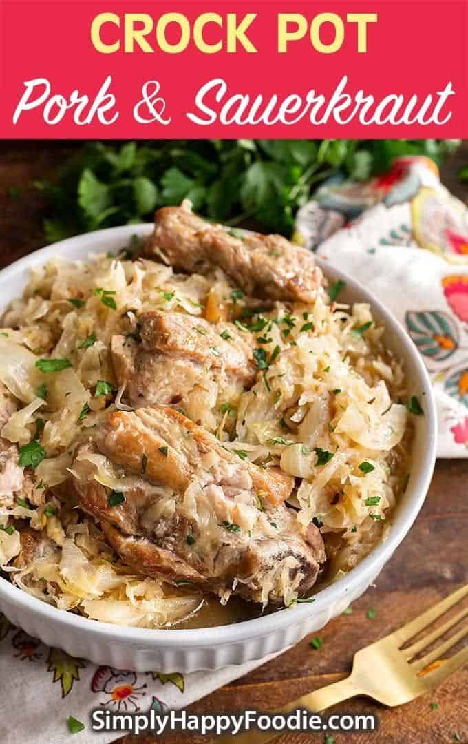 Crock Pot Pork And Sauerkraut